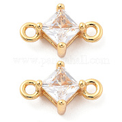 Латунные прозрачные подвески из кубического циркония KK-G516-09G