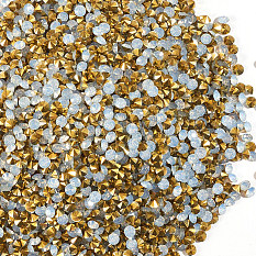 Spitzeharz Strass Cabochons MRMJ-T037-SS14-A16
