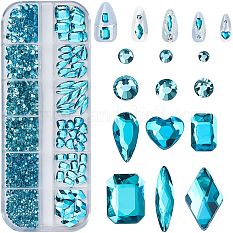 1 Set Glas-Strass-Nagelkunst-Dekoration MRMJ-CP0001-32C