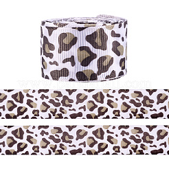 Ленты в рубчик с леопардовым принтом OCOR-TA0001-22B