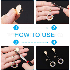 Латунные выступы уха&nbsp;KK-BC0005-29G