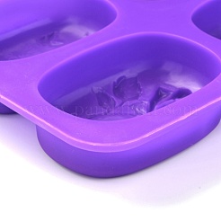 Moules en silicone rose&nbsp;DIY-I059-04