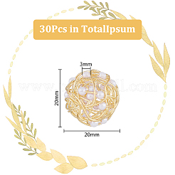 Акриловые бусины KK-DC0002-98