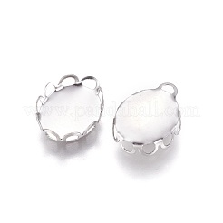 Чашки с кружевной окантовкой из хирургической нержавеющей стали 316&nbsp;STAS-I118-10P