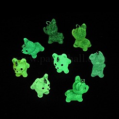 Подвески из светящейся прозрачной смолы&nbsp;RESI-Z043-02P