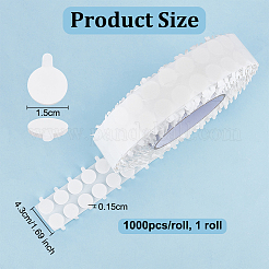 1000 pieza de cintas de papel decorativas de espuma EVA&nbsp;STIC-WH044-01