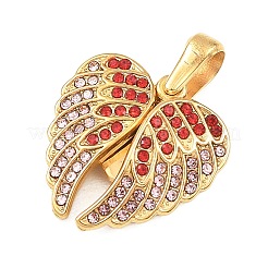 Нержавеющая сталь 304 с подвесками из стразов&nbsp;STAS-Z186-17G