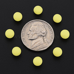 Непрозрачные акриловые бусины&nbsp;PAB702Y-B01-01