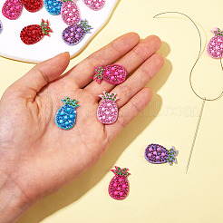 20 pieza de parches de rhinestone de 5 colores&nbsp;PATC-TA0001-07A