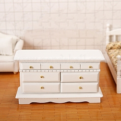 Тумбочка из мдф с ящиком миниатюрные украшения PW-WG05A12-01