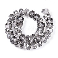 Гальванизируйте прозрачное стекло бисер нитей EGLA-N022-04A-D02