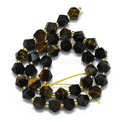 Природных тигровый глаз бисер нитей G-I376-A08-01