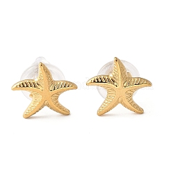 Серьги-гвоздики из нержавеющей стали 304 для женщин&nbsp;LS-EJEW-Z092-01G-02