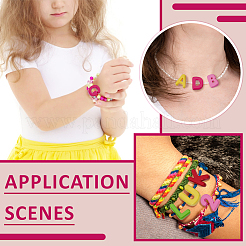 72шт набор непрозрачных акриловых бусин&nbsp;OACR-ME0001-25