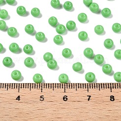 Непрозрачная выпечка окрашены стеклянные бусины&nbsp;DGLA-T004-03Q