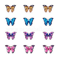 Подвески из эмалевого сплава с покрытием из легкого золота&nbsp;PALLOY-CJ0007-02