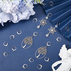 Фурнитура для сережек-гвоздиков из нержавеющей стали 304 STAS-SP0001-02B