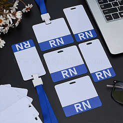 12 шт. 2 стиля ПВХ пластиковые карты для бейджа&nbsp;DIY-FG0007-85