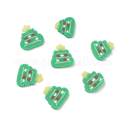 Cabochons de Noël en pâte polymère faits main&nbsp;PY-CBA2910-01B