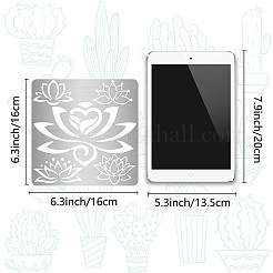 Трафареты для штампов из нержавеющей стали DIY-WH0238-082