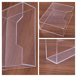 Прозрачный акриловый держатель для салфеток&nbsp;ODIS-WH0099-82A