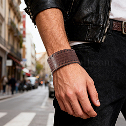 Bracelets vachette de cordon&nbsp;BJEW-WH20003-12A-01