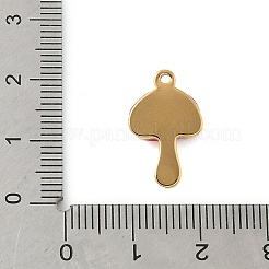 Подвески из нержавеющей стали 304 с эмалью&nbsp;STAS-P404-04G