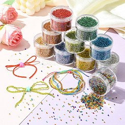 200 г стеклянных бусин&nbsp;SEED-YW0002-85C