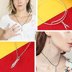 Подвески из сплава в тибетском стиле ко дню учителя&nbsp;TIBEP-SC0001-50AS