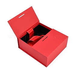 Estuches magnéticos de regalo de cartón con doble puerta&nbsp;CON-K015-07B-01
