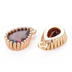 Charms con zirconi intarsiati in ottone&nbsp;KK-S356-771B