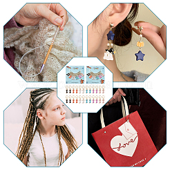 Кулон из сплава кошачьей эмали с замком маркеры петель HJEW-AB00103