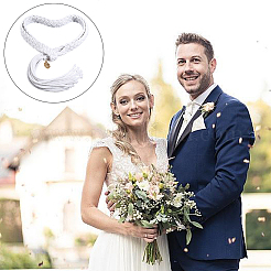 Хлопковая свадебная веревка ручной работы&nbsp;DIY-WH20002-193C