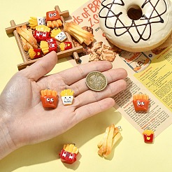 15 шт. 5 цвета непрозрачные подвески из смолы&nbsp;RESI-YW0005-64