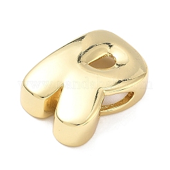 Perles initiales en laiton&nbsp;KK-B167-27G-01R