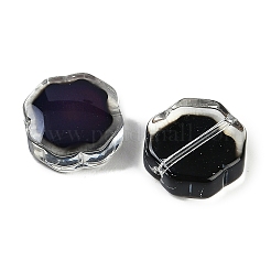 Perline di vetro bicolore&nbsp;GLAA-Z007-11A