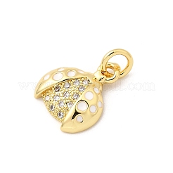 Латунные микро проложить кубического циркония подвески KK-I359-02G-01