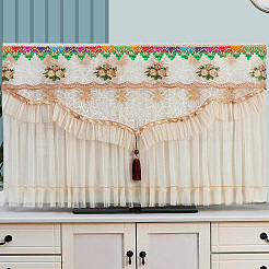 Ажурная гофрированная кружевная лента&nbsp;OCOR-WH0066-94A