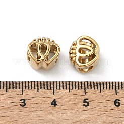 Европейские бусины из нержавеющей стали 304&nbsp;STAS-F341-15G