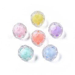 Прозрачные акриловые бусины TACR-S135-009