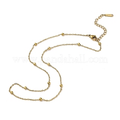 Ожерелья-спутники из нержавеющей стали 304 для женщин и мужчин NJEW-Q028-12G