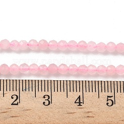 Природного розового кварца нитей бисера G-A129-3mm-10