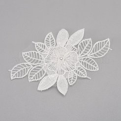 Accessori per costumi da ricamo in pizzo in fibra di latte&nbsp;DIY-WH0019-54