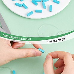 120шт синтетические бирюзовые бусины&nbsp;G-AR0006-17B