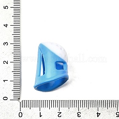 Силиконовый и пластиковый наперсток для защиты пальцев при шитье и вышивке крестиком TOOL-C012-27B-02