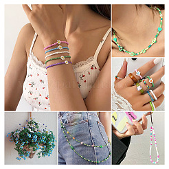 Непрозрачные стеклянные круглые бусины&nbsp;GLAA-TAC0025-07B-01