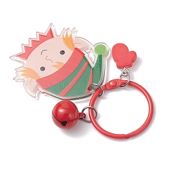 Рождественский кулон из акрила и смолы HJEW-JM04303-07