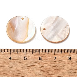 Подвески из натурального белого жемчуга SSHEL-D080