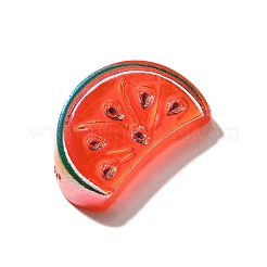 Гальваническое покрытие УФ-лампой непрозрачные фруктовые смоляные кабошоны&nbsp;CRES-U004-03G