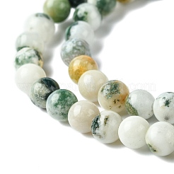 Натурального дерева агат бисер нитей G-K194-6mm-02